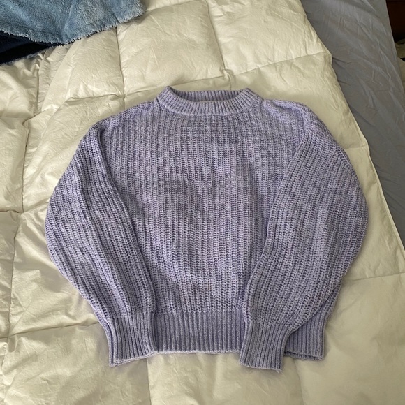 SOLD Aritzia Chenille Sweater 🦋 - Picture 2 of 4